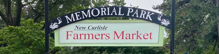 New Carlisle Farmers Market Banner